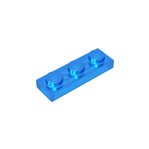 Gobricks,Plate 1 x 3,3623