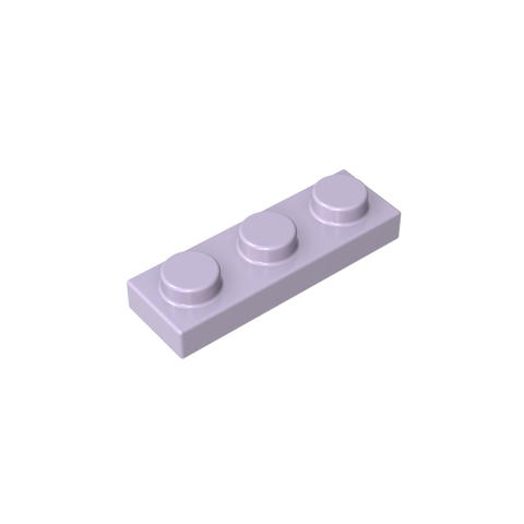 Gobricks,Plate 1 x 3,3623