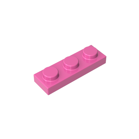 Gobricks,Plate 1 x 3,3623