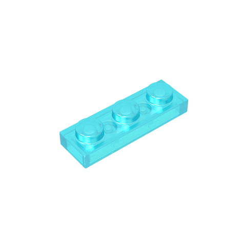 Gobricks,Plate 1 x 3,3623