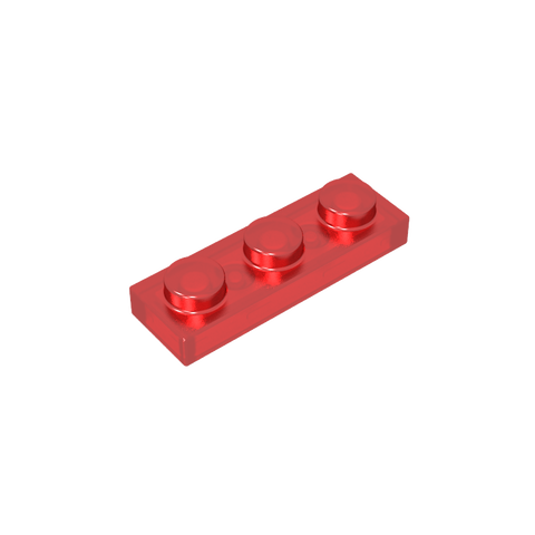 Gobricks,Plate 1 x 3,3623