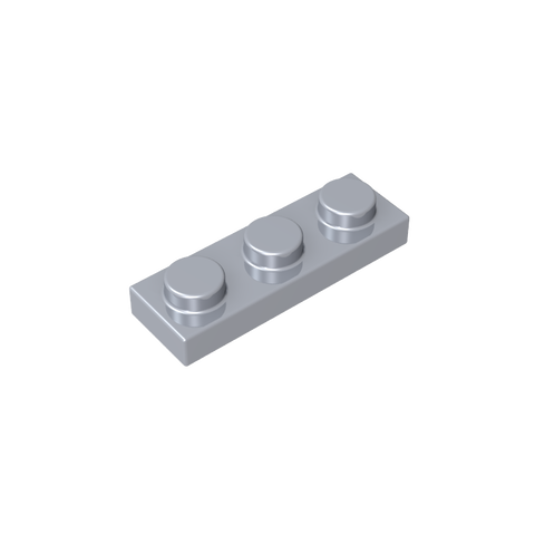 Gobricks,Plate 1 x 3,3623