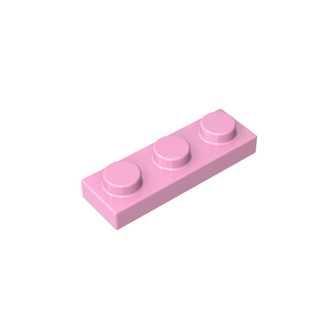 Gobricks,Plate 1 x 3,3623