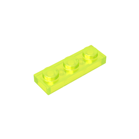 Gobricks,Plate 1 x 3,3623