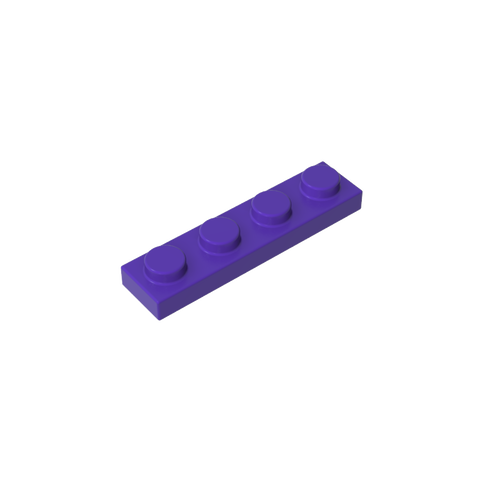 Gobricks,Plate 1 x 4,3710