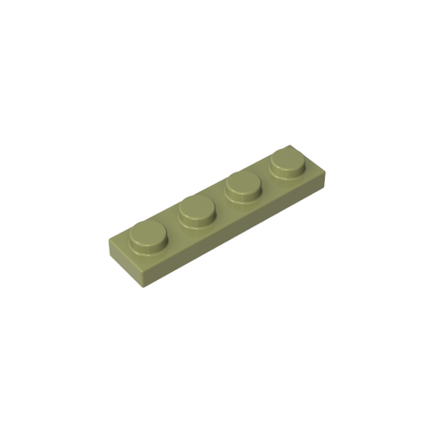 Gobricks,Plate 1 x 4,3710