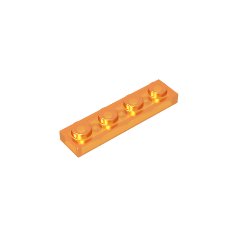 Gobricks,Plate 1 x 4,3710