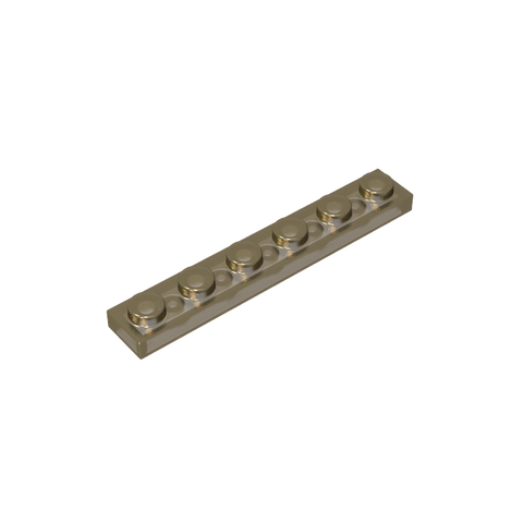 Gobricks,Plate 1 x 6,3666