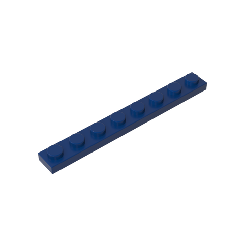 Gobricks,Plate 1 x 8,3460