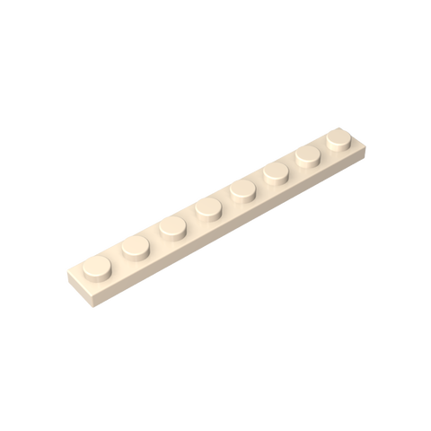 Gobricks,Plate 1 x 8,3460