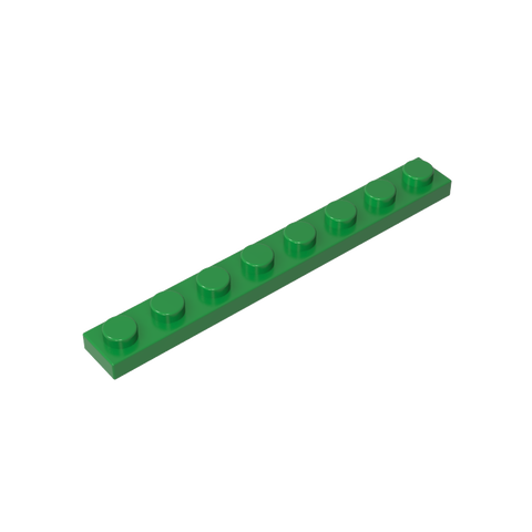 Gobricks,Plate 1 x 8,3460