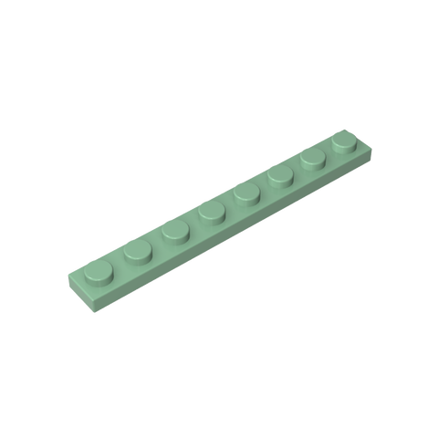 Gobricks,Plate 1 x 8,3460