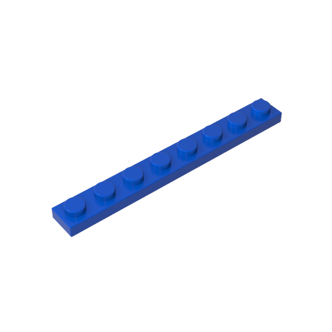 Gobricks,Plate 1 x 8,3460