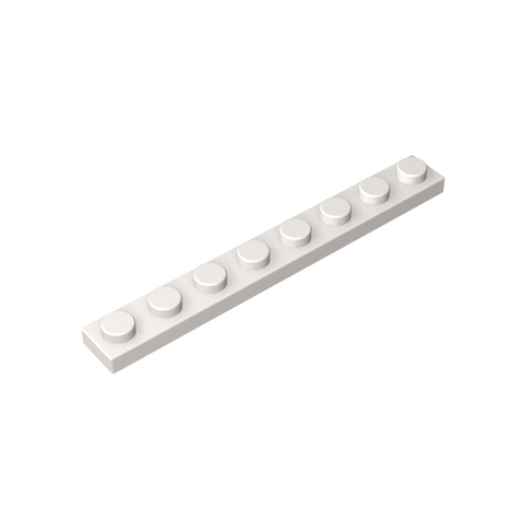 Gobricks,Plate 1 x 8,3460