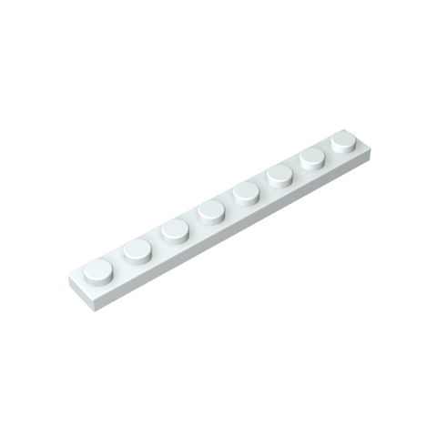 Gobricks,Plate 1 x 8,3460