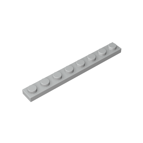 Gobricks,Plate 1 x 8,3460