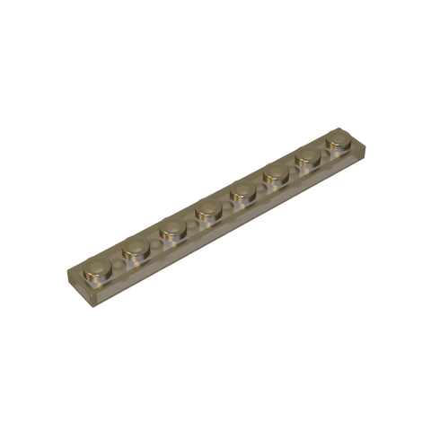 Gobricks,Plate 1 x 8,3460