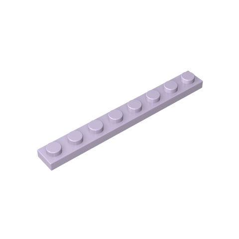 Gobricks,Plate 1 x 8,3460