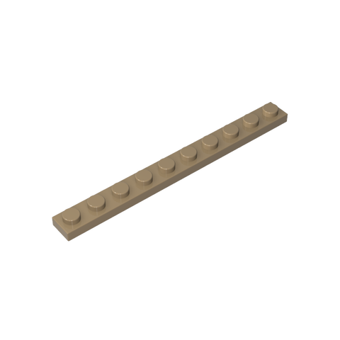 Gobricks,Plate 1 x 10,4477