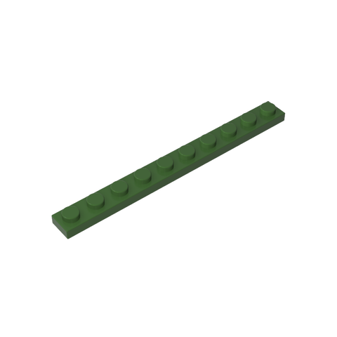 Gobricks,Plate 1 x 10,4477