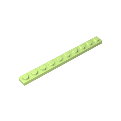 Gobricks,Plate 1 x 10,4477