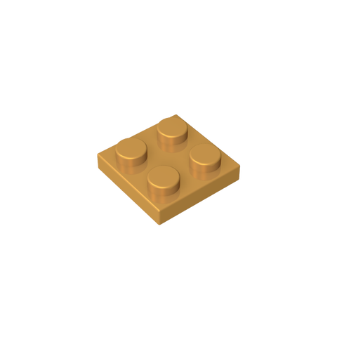 Gobricks,Plate 2 x 2,3022,94148