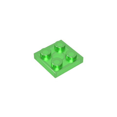 Gobricks,Plate 2 x 2,3022,94148