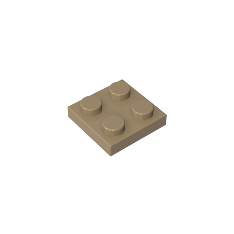 Gobricks,Plate 2 x 2,3022,94148