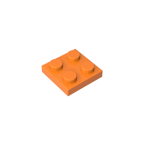 Gobricks,Plate 2 x 2,3022,94148