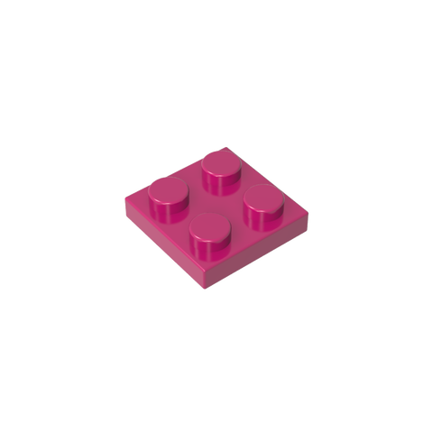 Gobricks,Plate 2 x 2,3022,94148
