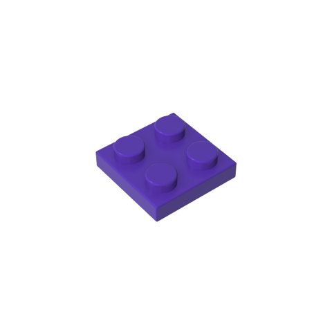 Gobricks,Plate 2 x 2,3022,94148