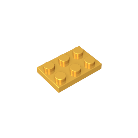 Gobricks,Plate 2 x 3,3021