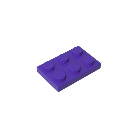 Gobricks,Plate 2 x 3,3021