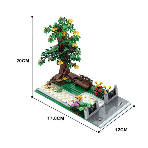 (Gobricks version) 395pcs MOC-135174 Little Park