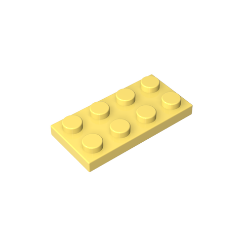 Gobricks,Plate 2 x 4,3020,3020a