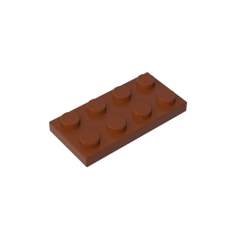 Gobricks,Plate 2 x 4,3020,3020a