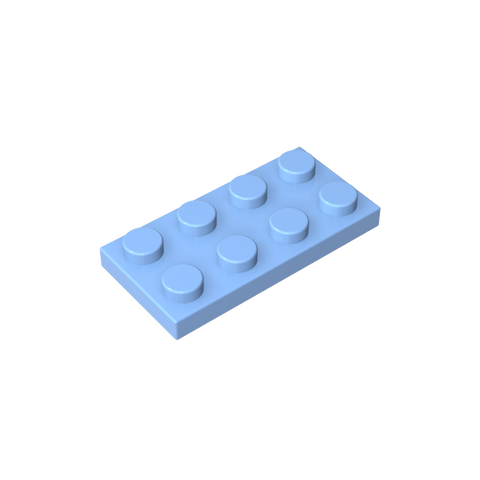 Gobricks,Plate 2 x 4,3020,3020a