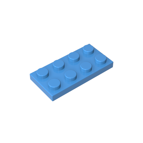 Gobricks,Plate 2 x 4,3020,3020a
