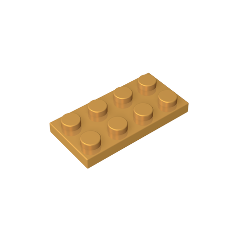 Gobricks,Plate 2 x 4,3020,3020a