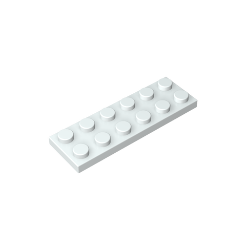 Gobricks,Plate 2 x 6,3795