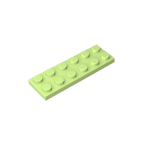 Gobricks,Plate 2 x 6,3795