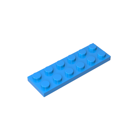 Gobricks,Plate 2 x 6,3795