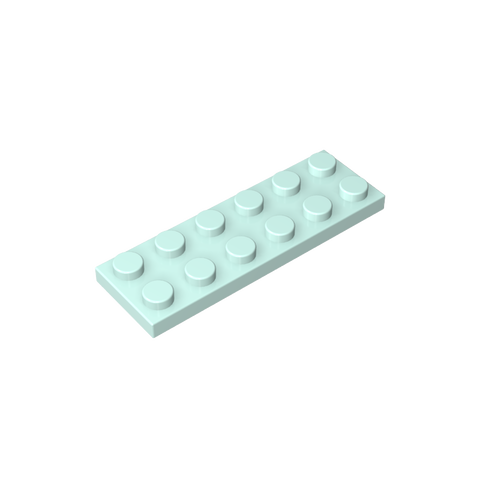 Gobricks,Plate 2 x 6,3795