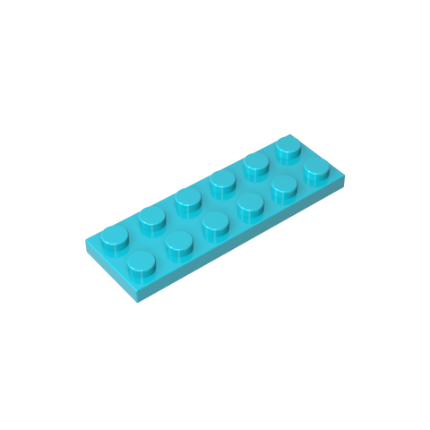 Gobricks,Plate 2 x 6,3795