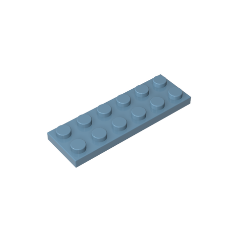 Gobricks,Plate 2 x 6,3795