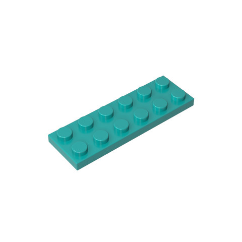 Gobricks,Plate 2 x 6,3795