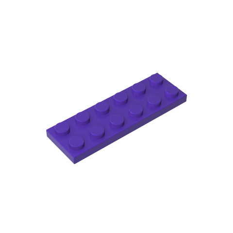 Gobricks,Plate 2 x 6,3795