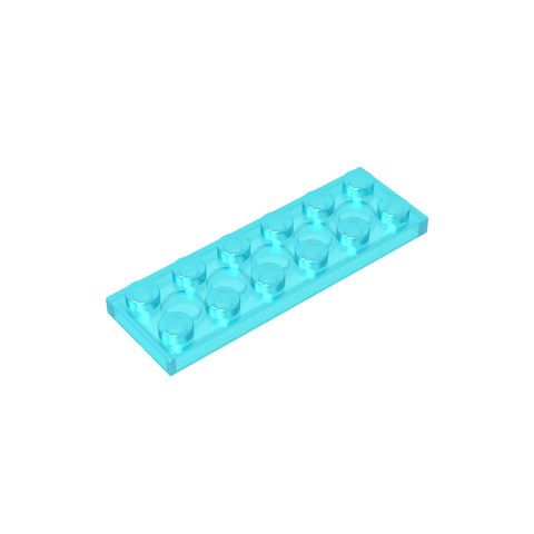 Gobricks,Plate 2 x 6,3795