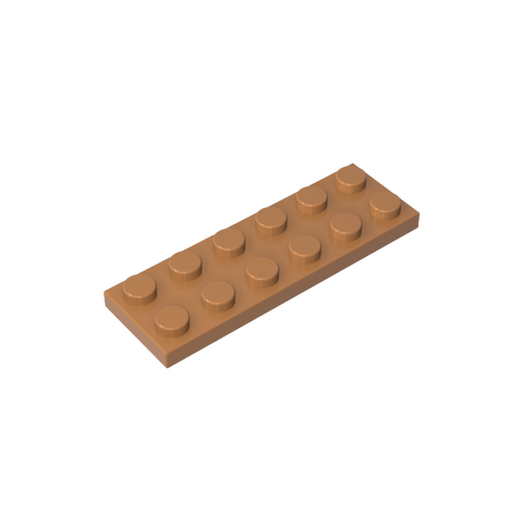 Gobricks,Plate 2 x 6,3795