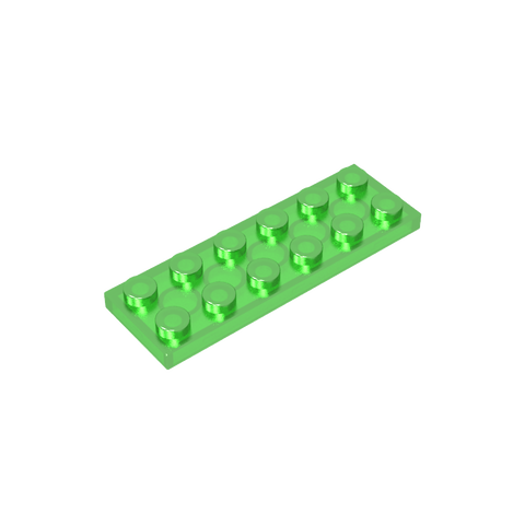 Gobricks,Plate 2 x 6,3795